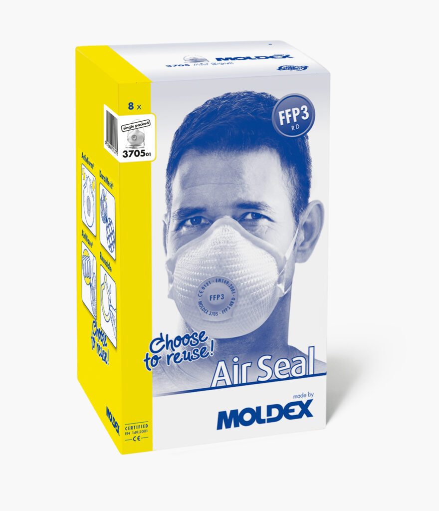 Buy Moldex 3705 FFP3 Mask x 8 Online Today!